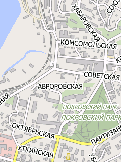 Карта Владивостока для СитиГИД