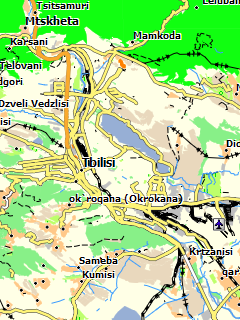 Карта Грузии для Garmin