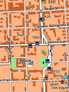 Карта Кирова для Garmin