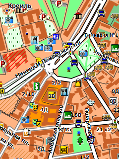 Карта Дзержинска для Garmin