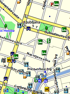 Карта Любляны для Garmin