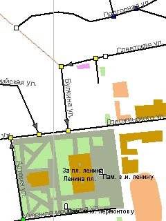 Карта Ставрополя для ГИС Русса