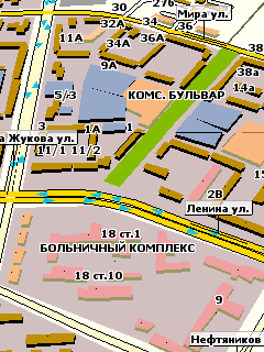 Карта Нижневартовска для GisRX
