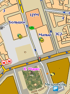 Карта Москвы для GisRX