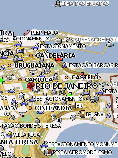 Карта Бразилии для Навител Навигатор