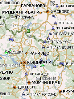 Карта Болгарии для Навител Навигатор
