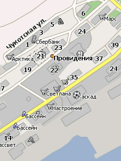Карта Чукотского АО для Навител Навигатор