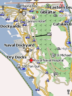Карта Гибралтара для Навител Навигатор