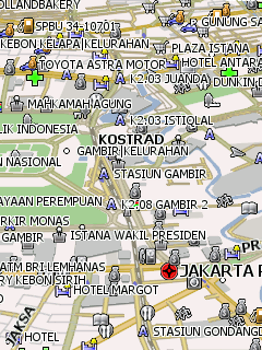 Карта Джакарты для Навител Навигатор