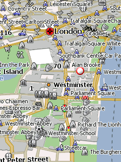 Карта Лондона для Навител Навигатор