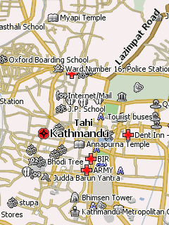 Карта Катманду для Навител Навигатор