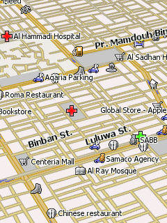 Карта Эр-Рияда для Навител Навигатор