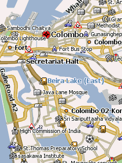 Карта Коломбо для Навител Навигатор