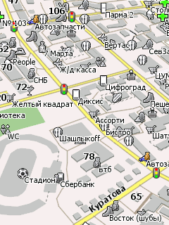 Карта Сыктывкара для Навител Навигатор