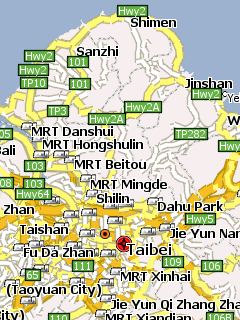 Карта Тайваня для Навител Навигатор