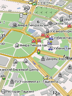 Карта Ташкента для Навител Навигатор