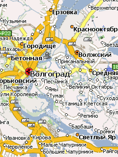 Карта Волгоградской области для Навител Навигатор