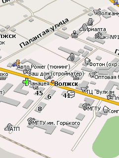 Карта города Волжск для Навител Навигатор