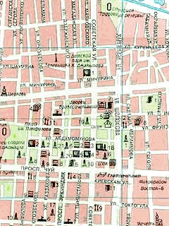 Карта Бишкека для OziExplorer