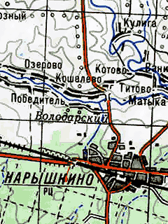 Карта Орловской области для OziExplorer